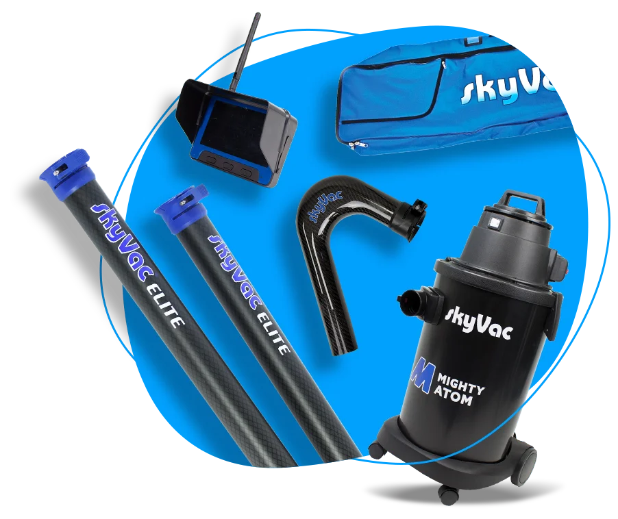 SkyVac eri tuotteita